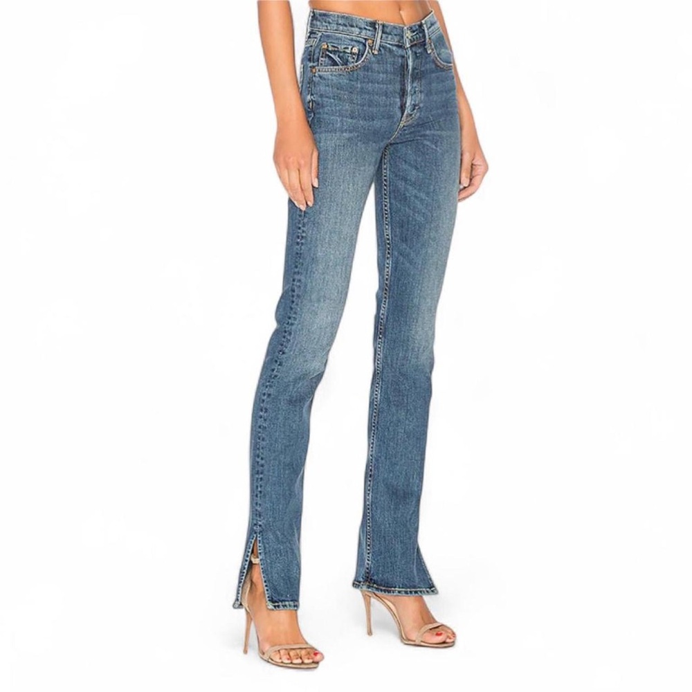 NEW GRLFRND Natalia Medium Wash Jeans Size 23